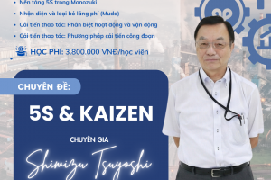 KHÓA HỌC 5S & KAIZEN - PPD 25 - VIỆN VJCC FTU